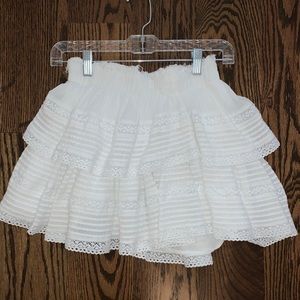 White look alike love shack skirt